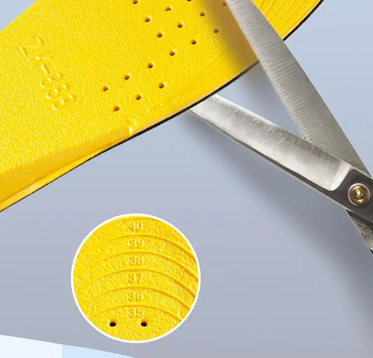 2Pcs/4Pcs New Comfortable Shock-absorbing Insole 1.5-3.5cm Height-increasing Ins