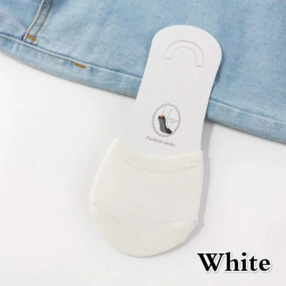 Socks Female Half Foot Toe Cover High Heels Invisible Breathable Socks Accessori