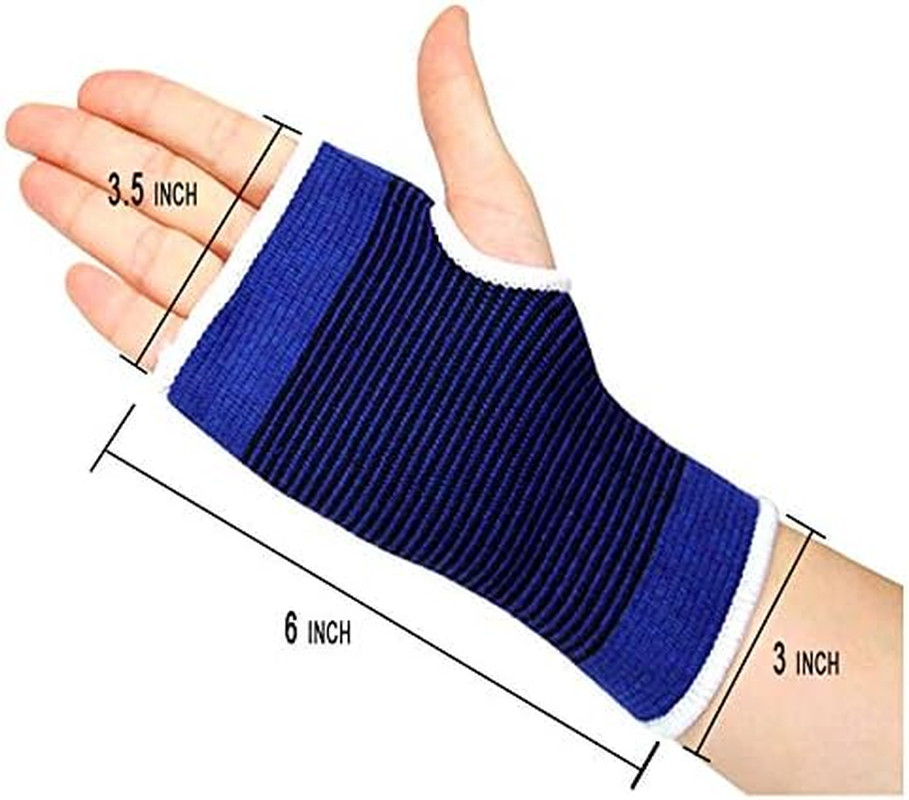 2 Pack – Wrist Palm Support Flexible Wrist Brace/Hand Support Compression Pad fo