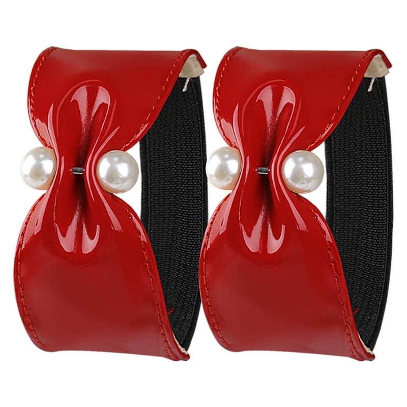 Pearls Ankle Bands For Sandals And Pumps Nonslip Heel Grip High Heels Straps