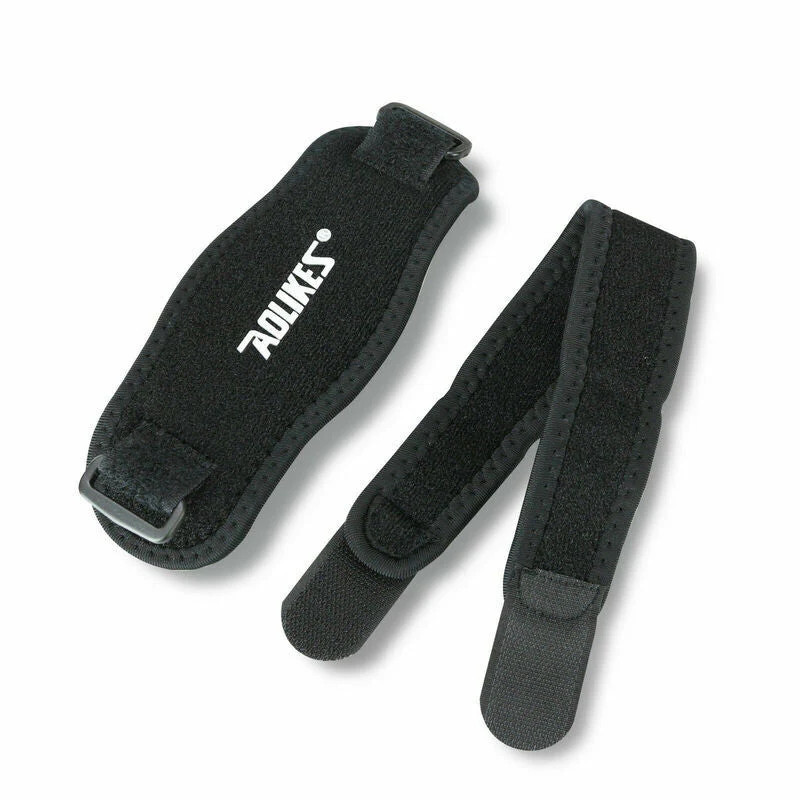 Adjustbale Elbow Support Pad, Adjustable 1PCS for Home Travel (Black)