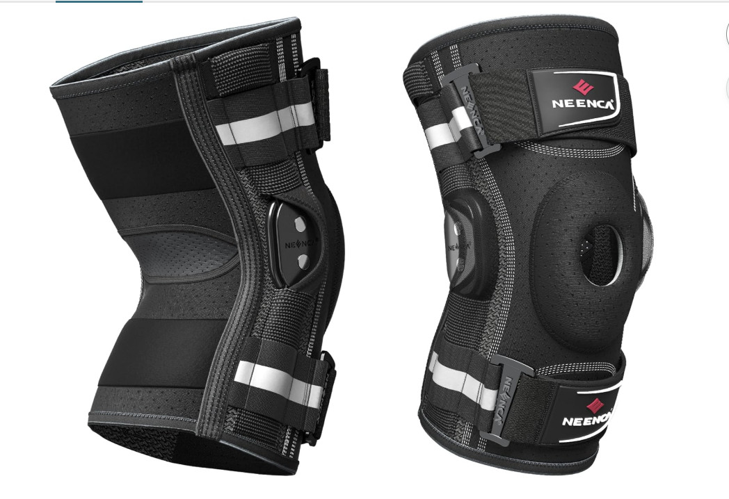 NEENCA Professional Knee Brace Knee Pain Hinged Knee Support Medium HX035/042