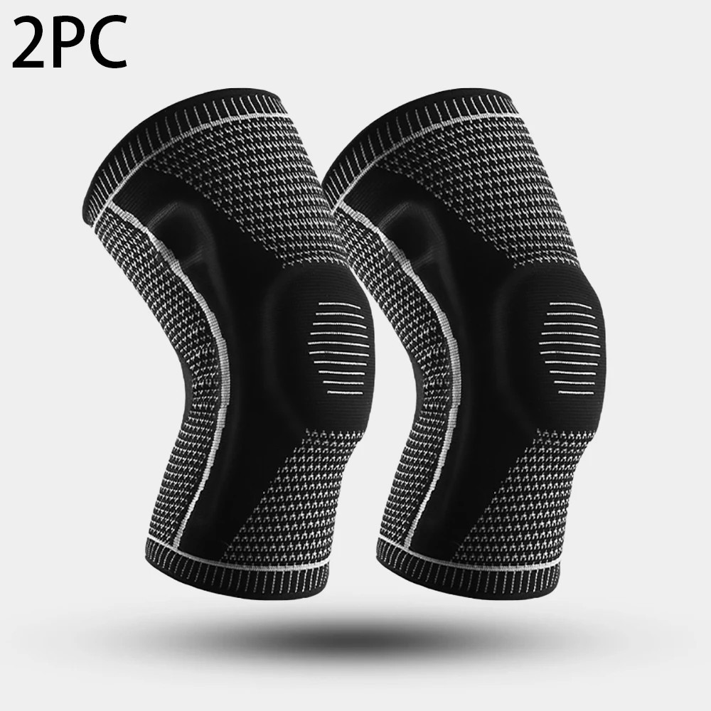 Knee Sleeve Compression Brace Support For Sport Joint Pain Arthritis Relief NEW