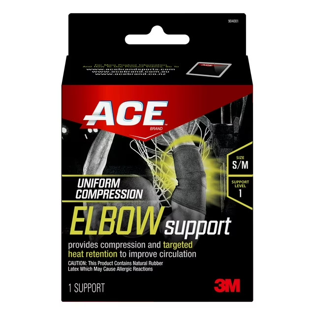 Ace Elbow Support Uniform Compression S/M 3M #904001