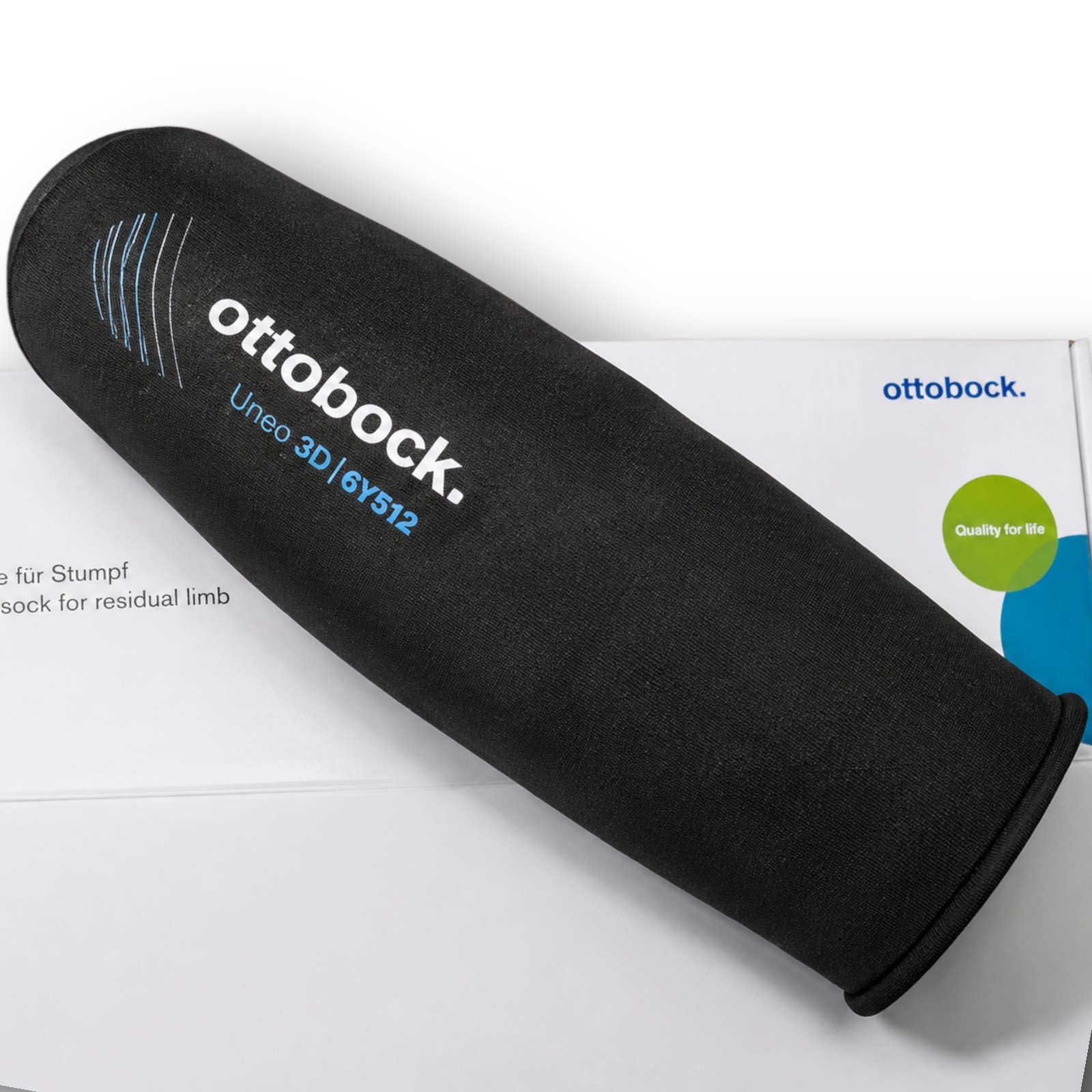 Ottobock Uneo 3D TT Prosthetic Liner 6Y512 300×125 F-G New Sealed