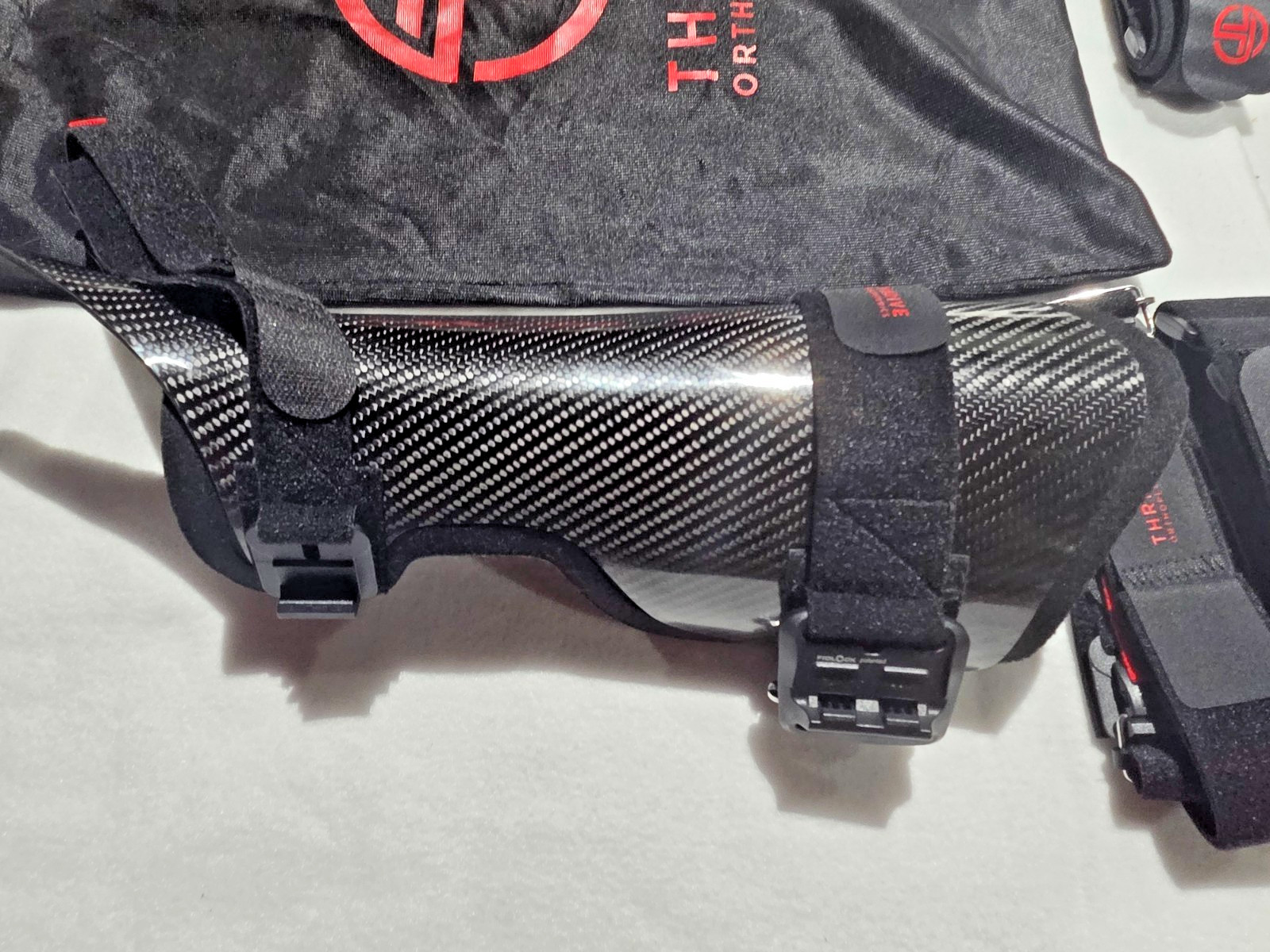 COMPLETE THRIVE ORTHOPEDICS F3 CARBON FIBER LEG FOOT BRACE LARGE RIGHT LRT
