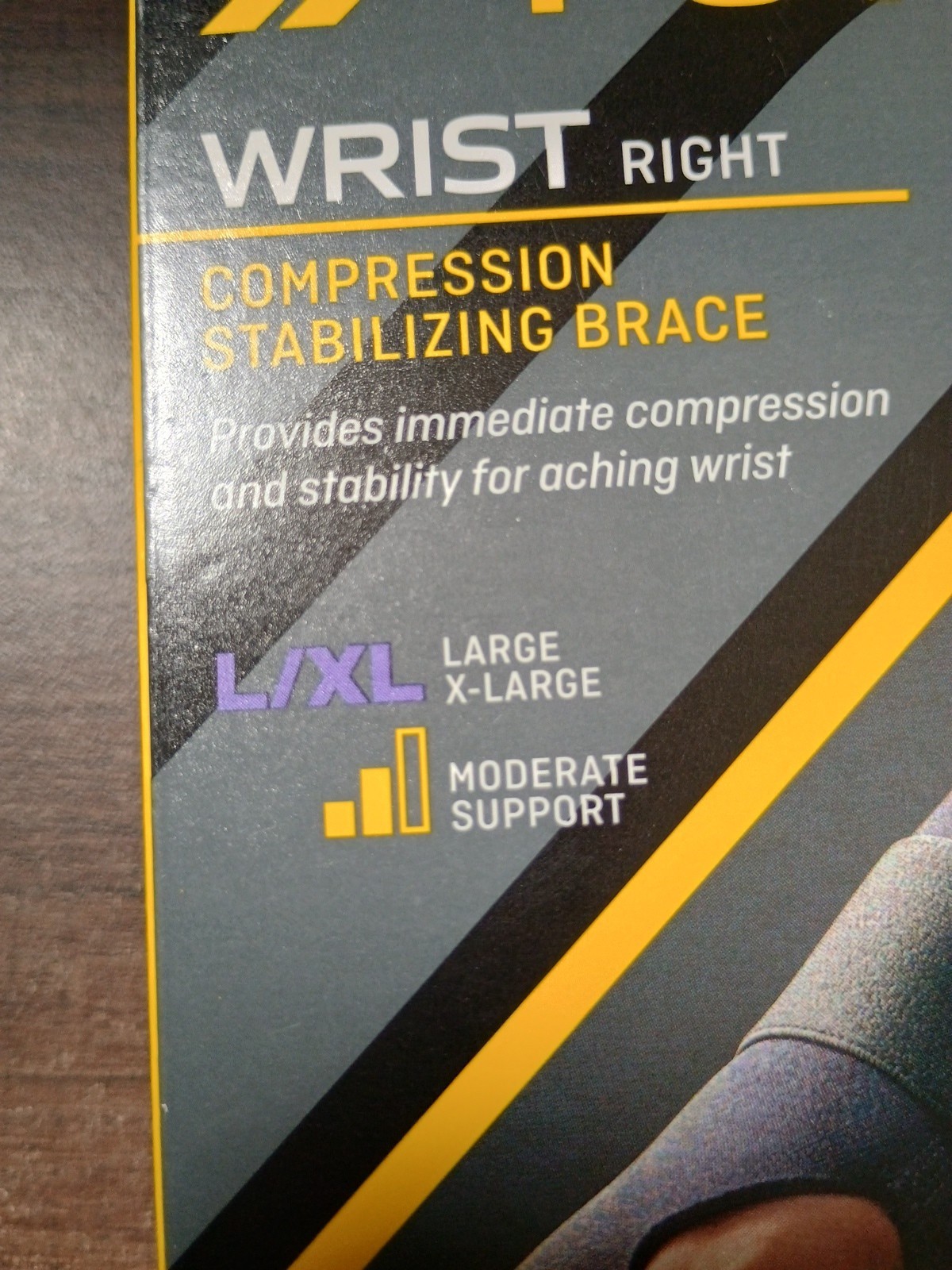 Futuro Compression Stabilizing Wrist Brace Right Large/Extra Large 1ct