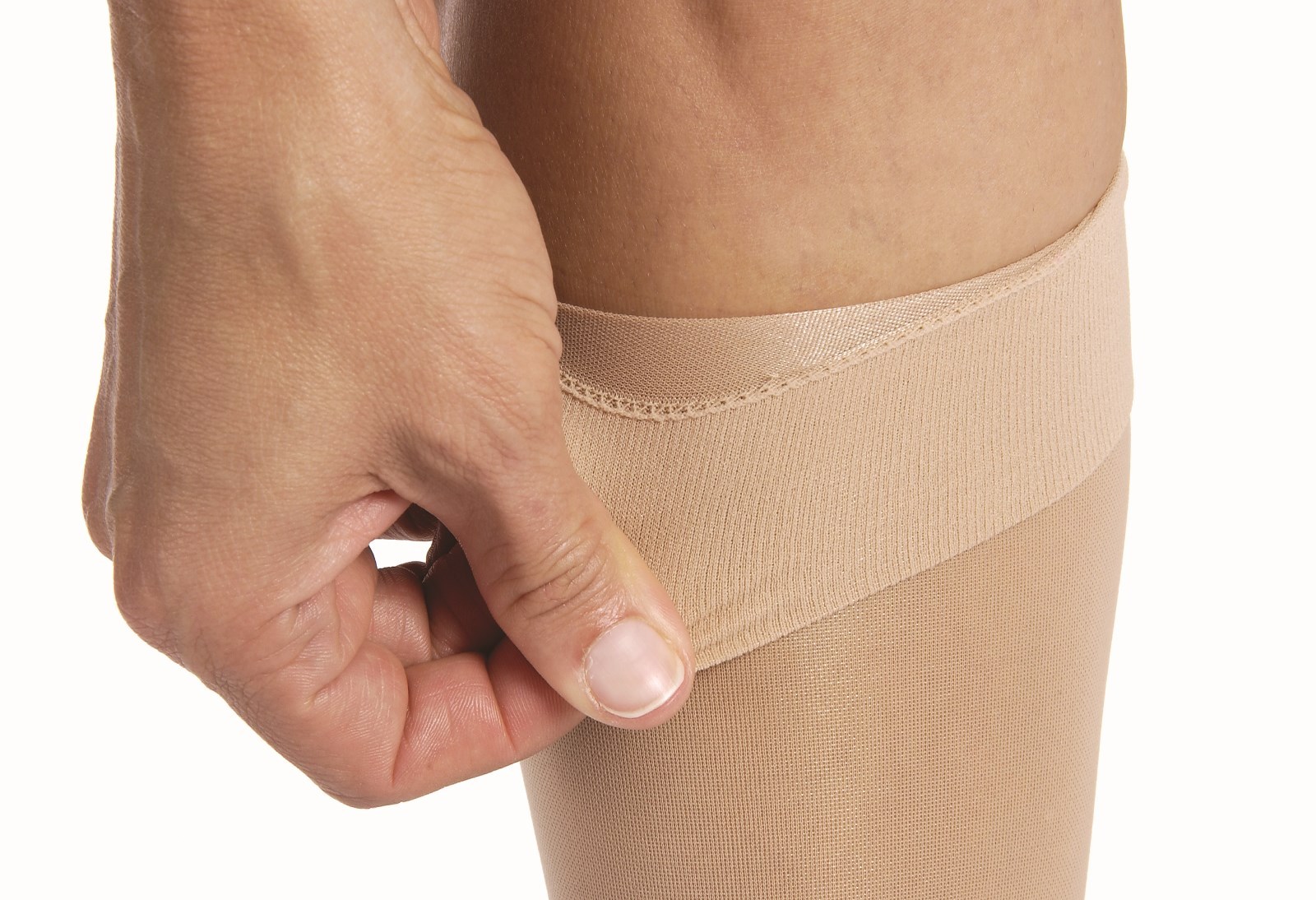 Jobst UltraSheer Womens Compression Knee Supports 30-40 mmhg Stockings Closed