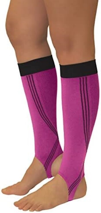 Tonus Activ Elastic medical compression leg sleeves w/ foot loops – 18-21 mmHg
