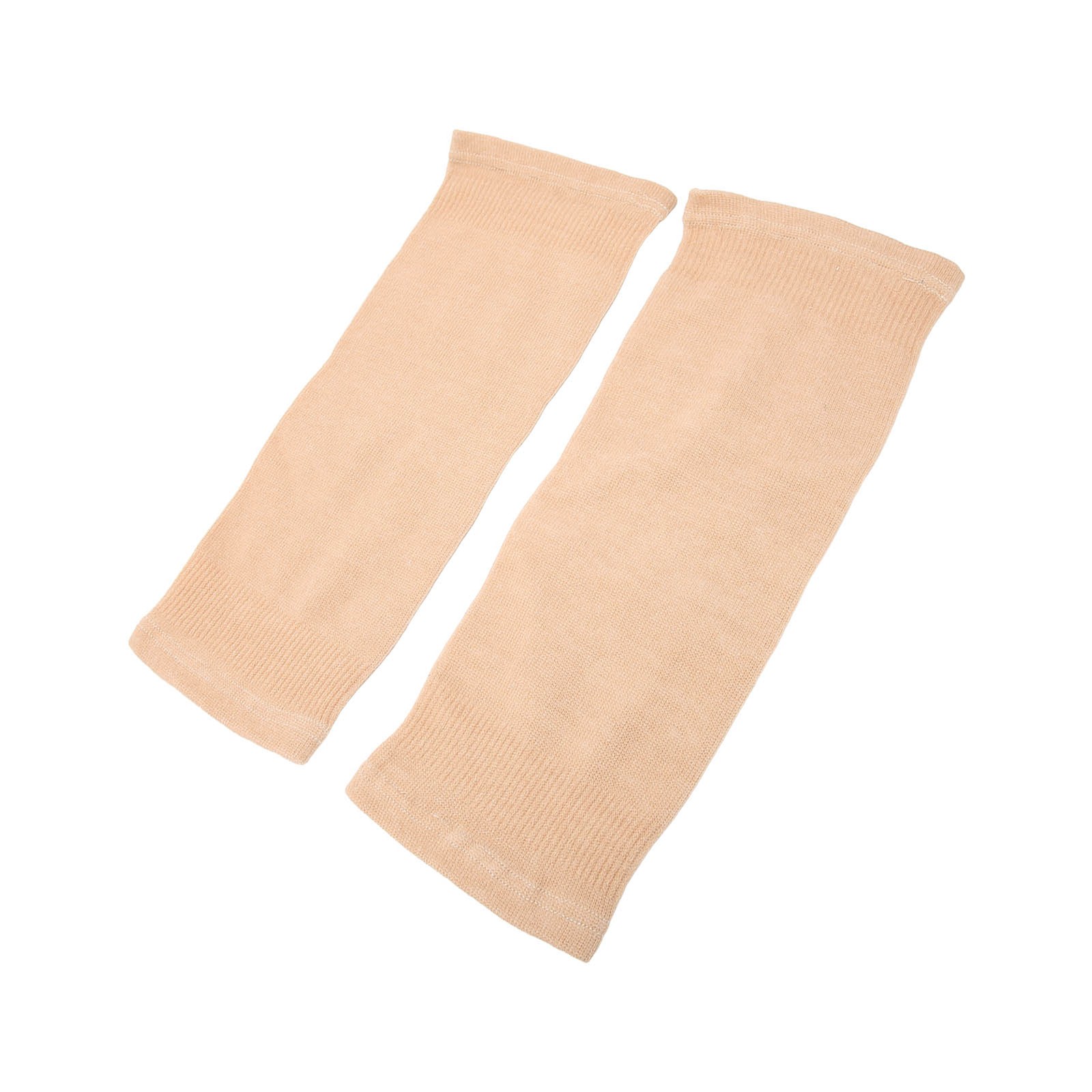 2Pcs Knee Brace Sleeve Comfortable Thin Stretchy Soft Skin Color Knee Protec NY