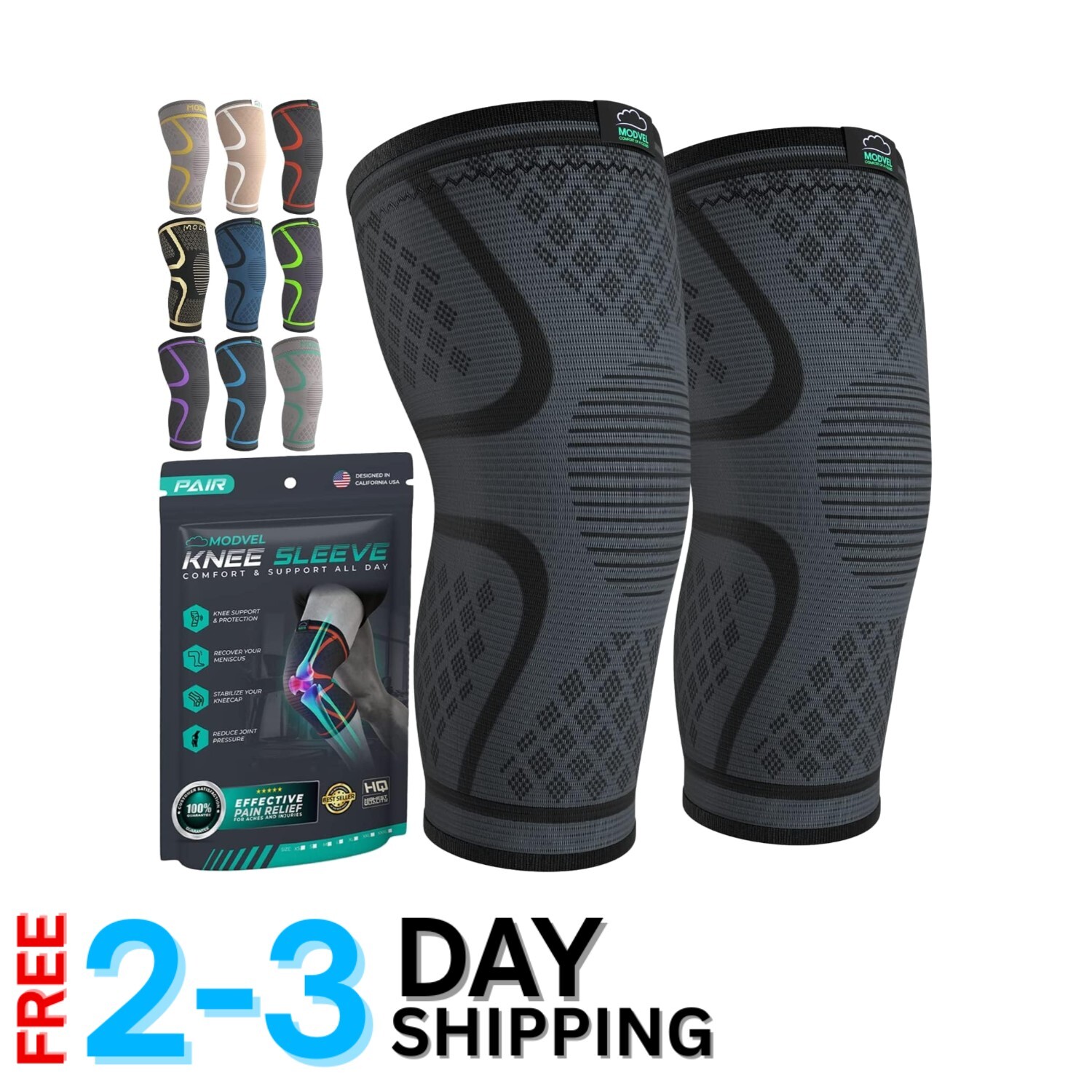 Lightweight & Moisture-Wicking Knee Braces for Meniscus Tear & Active Lifestyles