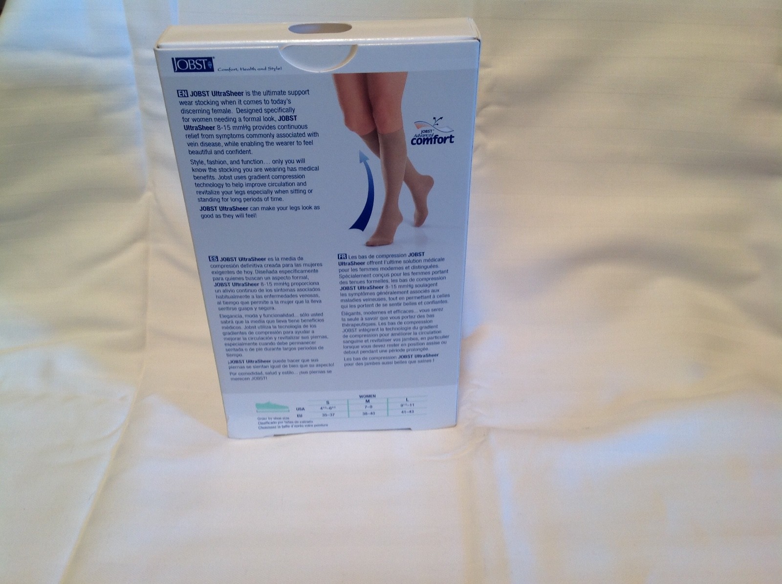 Jobst Women’s Ultrasheer Knee High Compression – Moderate -8-15mmHg You Choose S