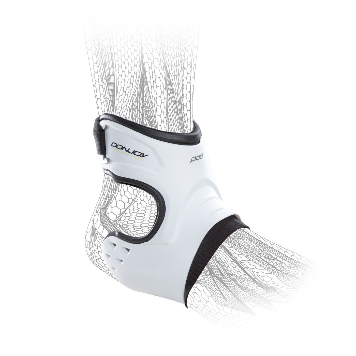 DonJoy Performance Pod Ankle Brace (Right/Medium/White)