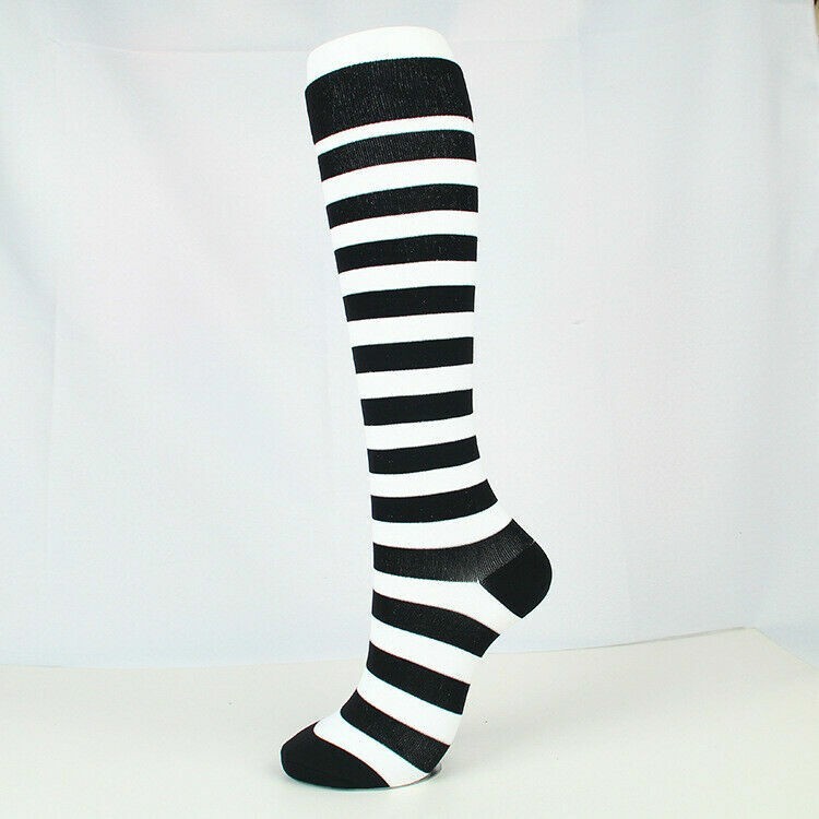 1Pair Mens Womens Sports Compression Calf Running Stockings Medical Support