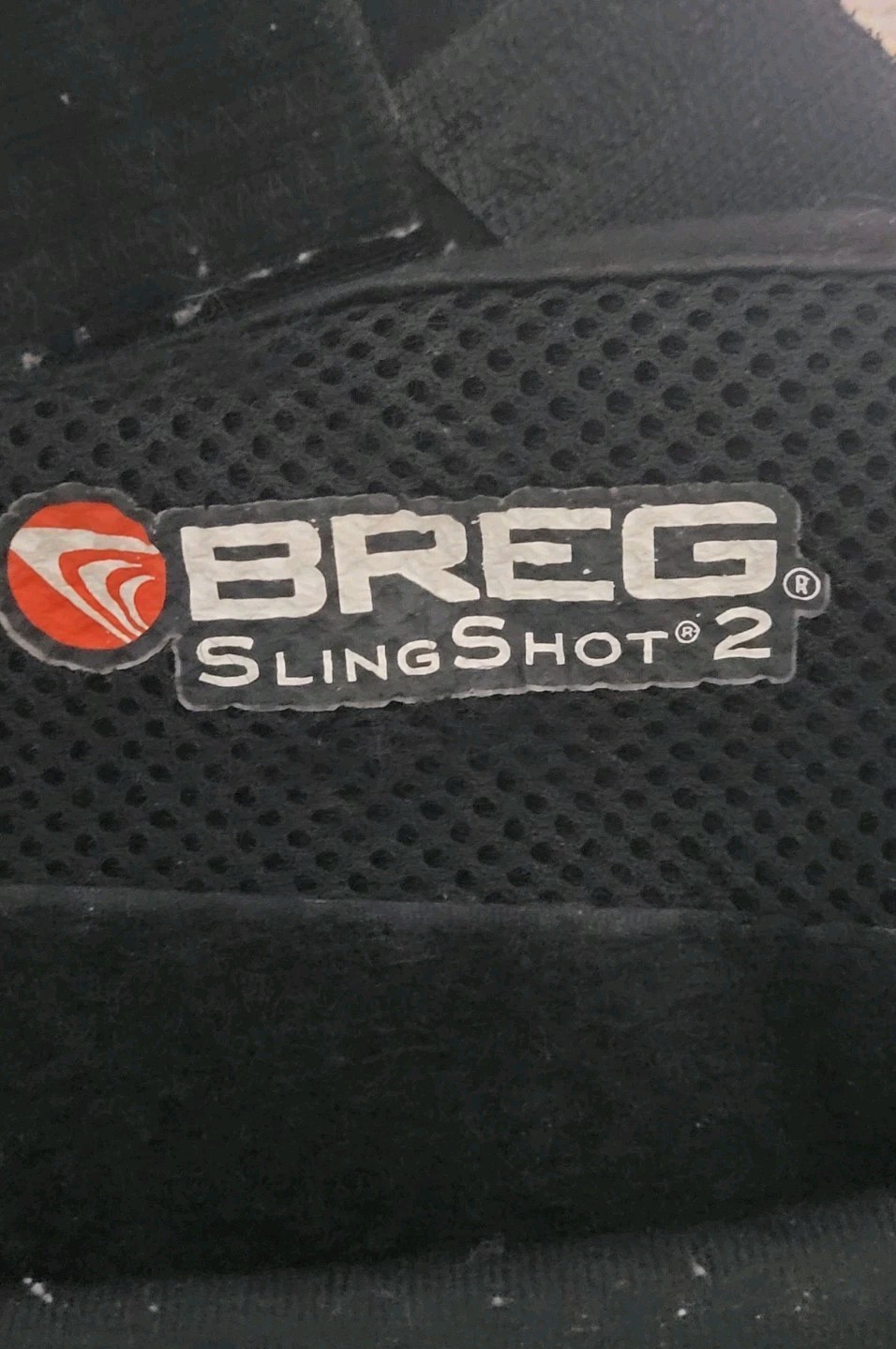 BREG Slingshot 2 Arm Shoulder Sling Support Medium Black SLING ONLY