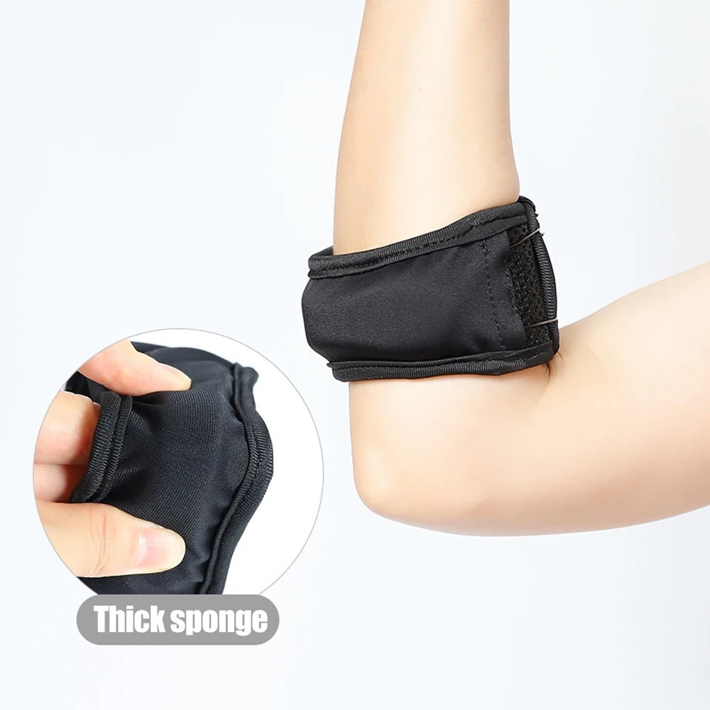 Elbow Sleeve Brace Wrap Adjustable Support Arm Arthritis Tendonitis Pain Relief