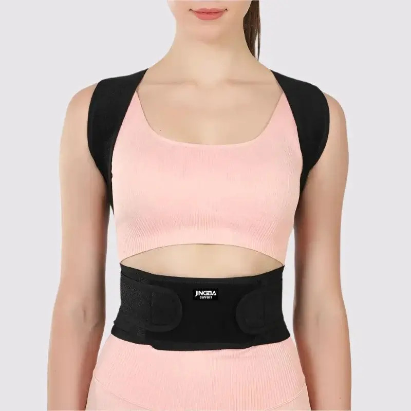 Premium Quality Back Support 2 Support Bar Back Brace Posture Corrector
