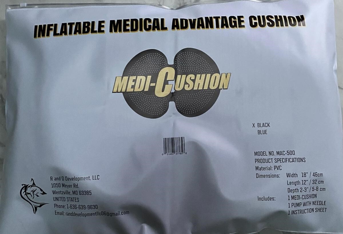 CUSHION, CHIROPRACTIC CUSHION, PELVIC, SCIATICPAIN, HEMORRHOIDAL PAIN RELIEVING