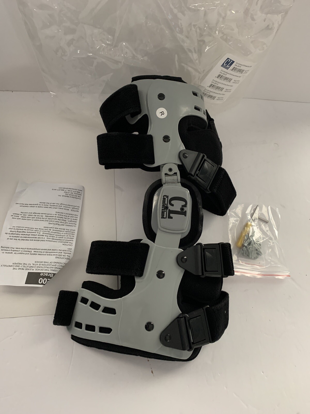 Comfortland OA Knee Brace Right OA-200-R Hinged Adjustable Osteoarthritis