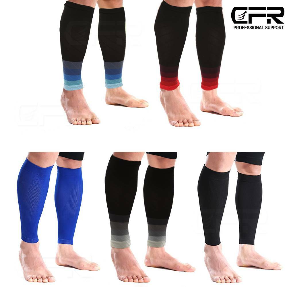 Compression Sleeve Support Leg Calf Brace Socks Sport Gym Pain Relief Men Women