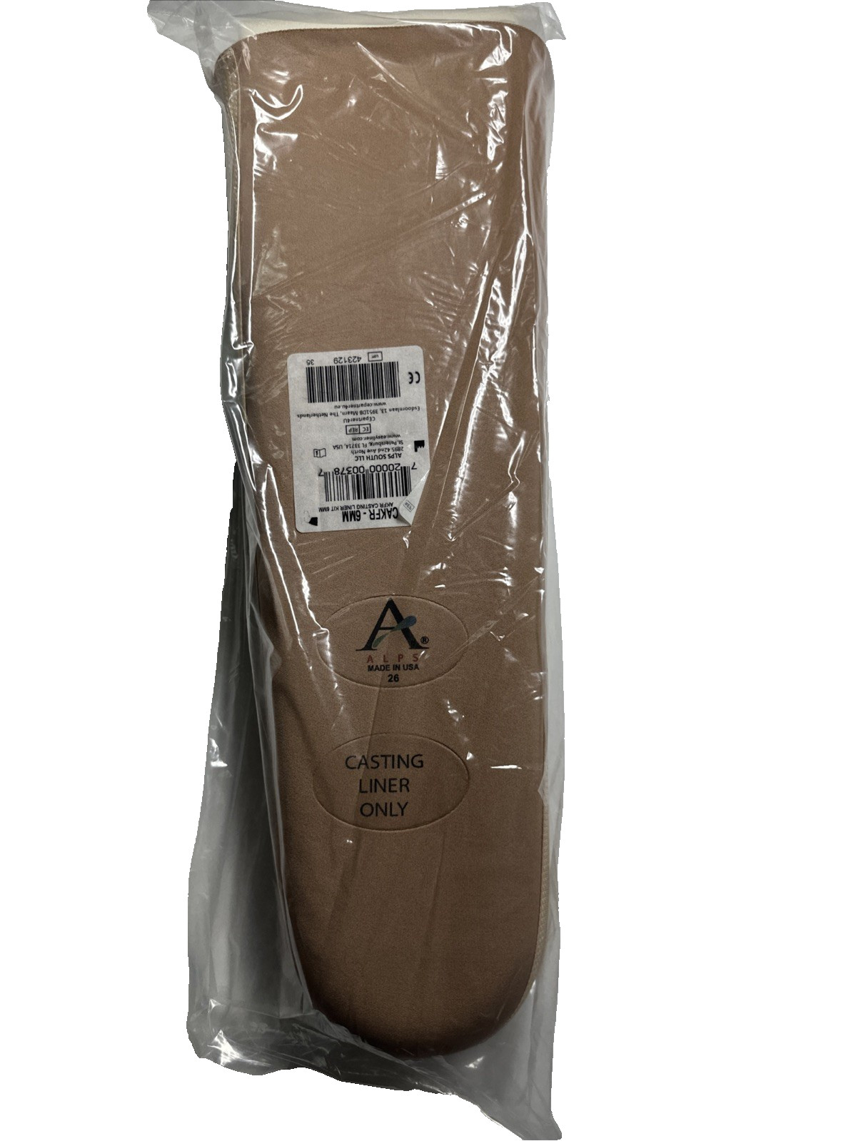 New Sealed!! ALPS Extreme Cushion Gel Liner AKFR26-6 Ships Free