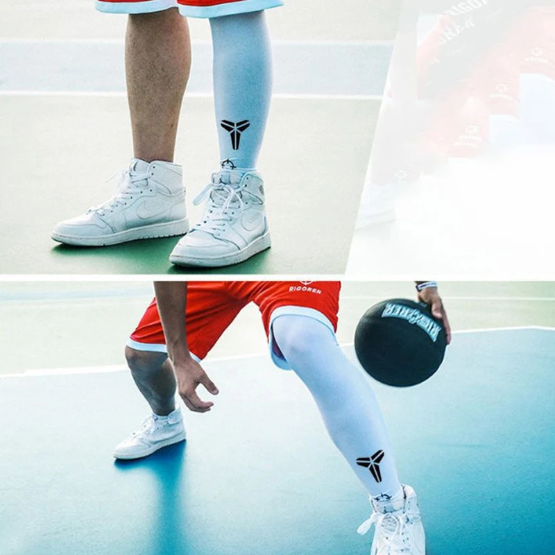 1Pc Full Leg Sleeves Long Compression Leg Sleeve Knee Sleeves Protect Leg