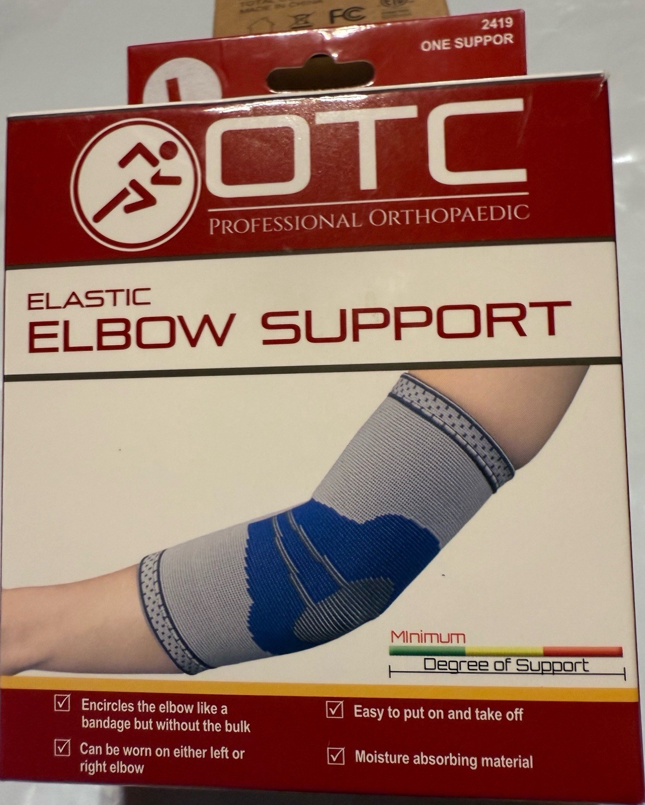 OTC Professional ORTHOPEDIC Elbow Brace Orthopedic Large Minimum Support