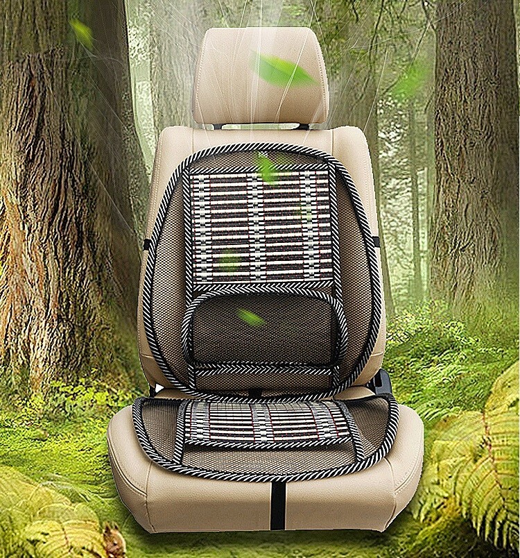 Mesh Back Support Car Seat Office Lumbar Lower Back Cushion Waist Pain Relief
