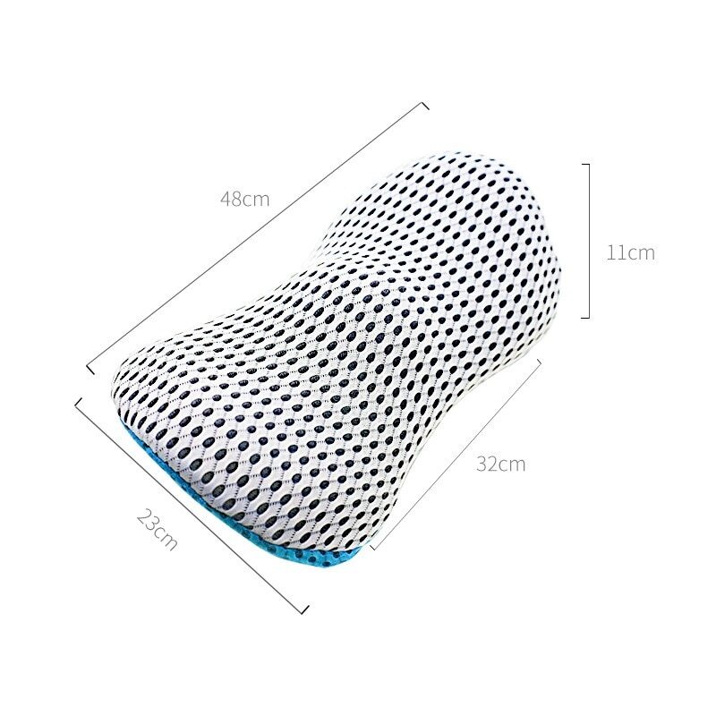 Car Seat Office Chair Massage Back Ventilate Cushion Pad Back Lumbar Cushion