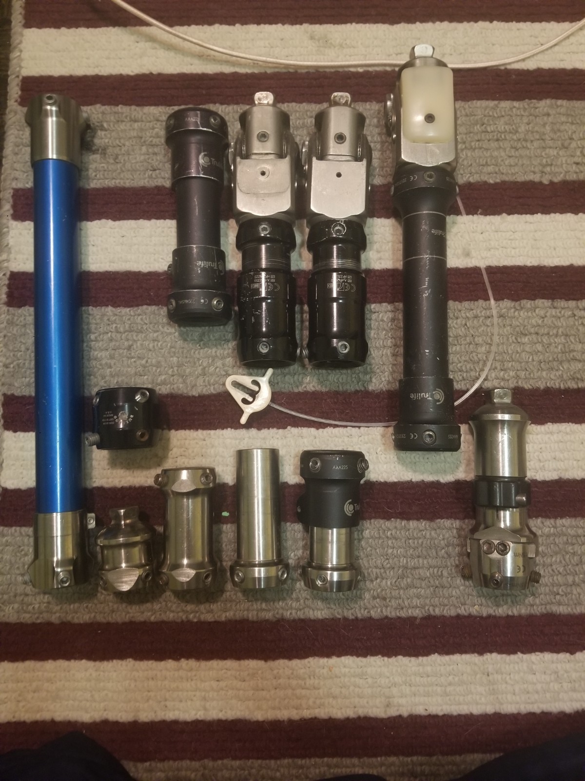 Otto Bock , lot of titanium tubes clamp adapter 30mm prosthetic leg
