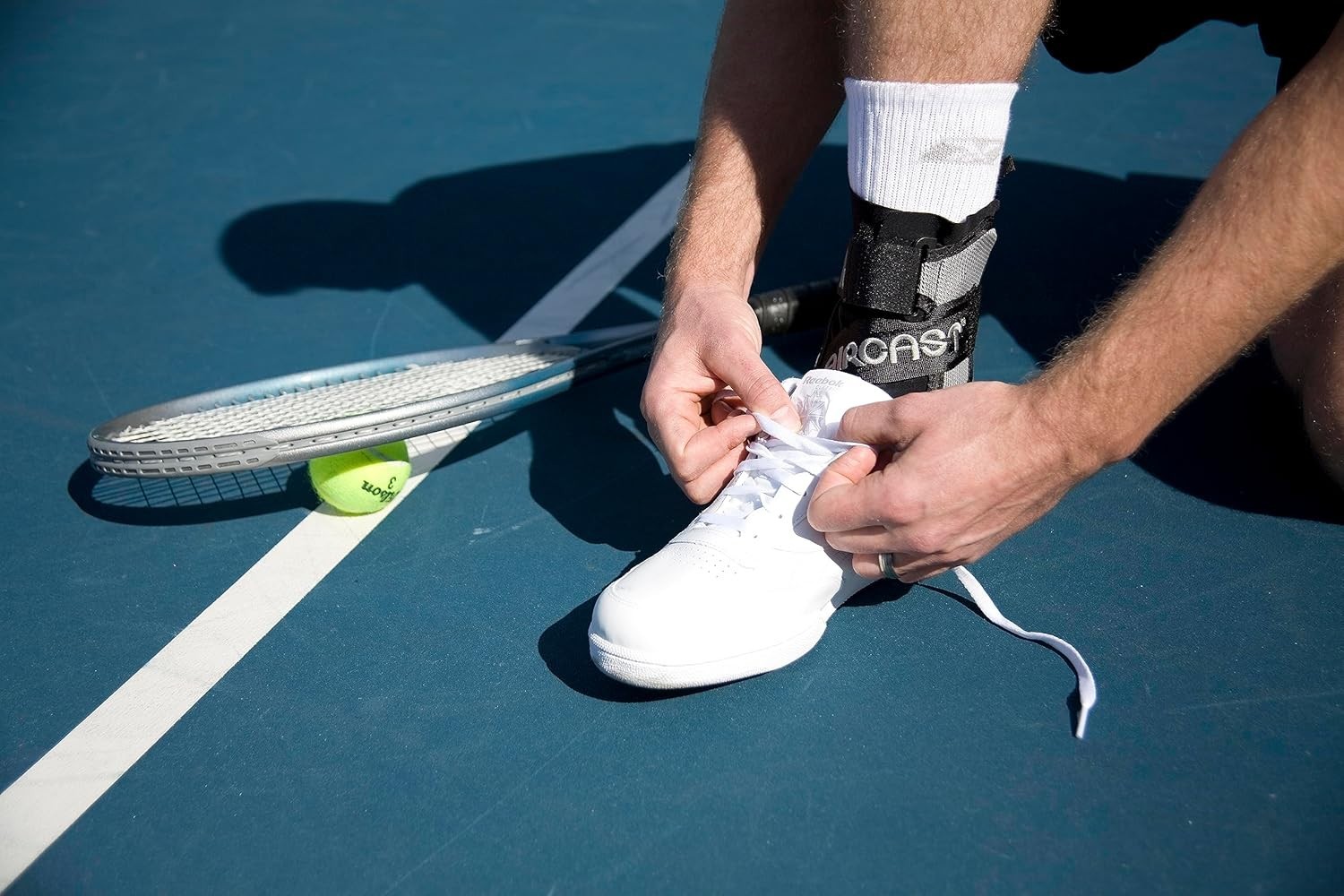 A60 Ankle Support Brace for Left Foot – Large, Breathable & Water-Resistant