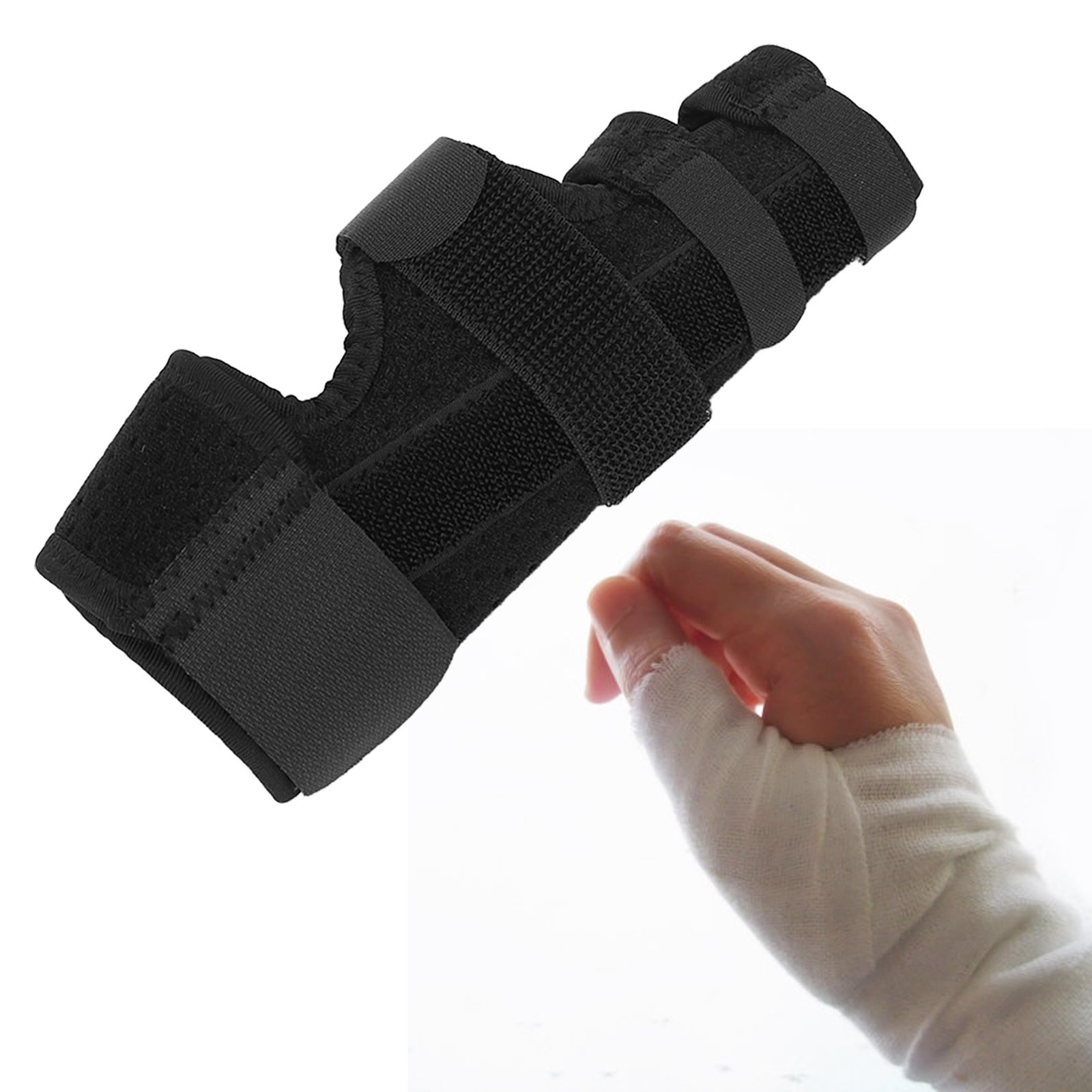 (S) Pinky Finger Splint Practical Metacarpal Finger Splint Hand Brace