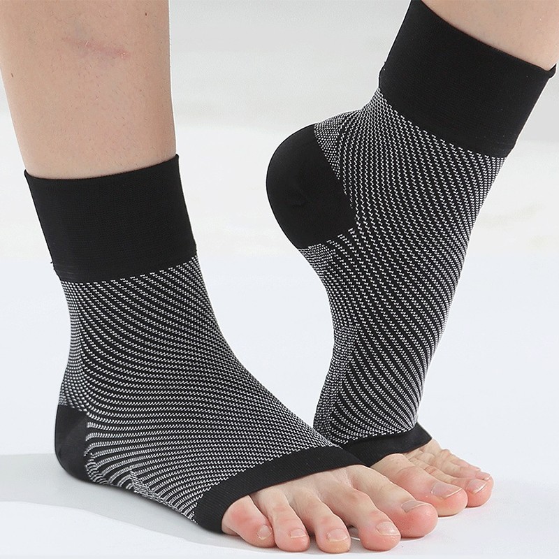 High Elasticity Ankle Protection Pressure Socks Sports Running Stretch Socks