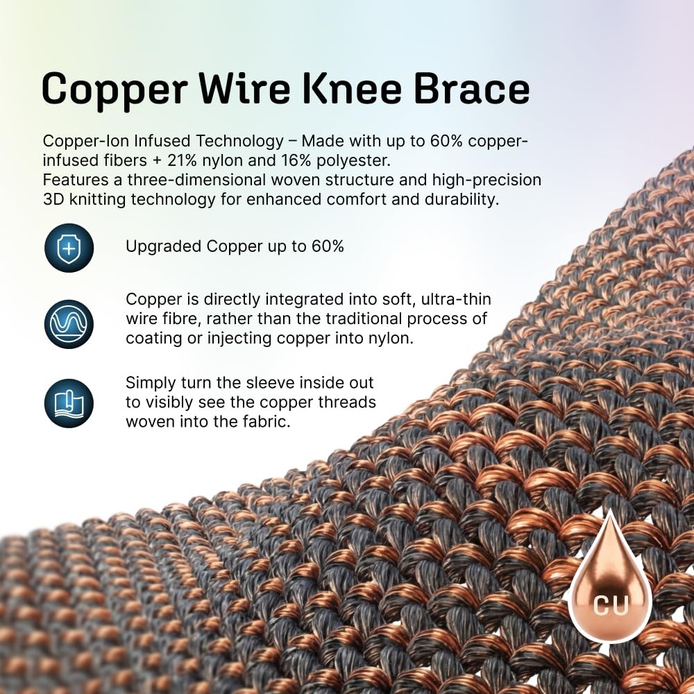 Modvel Knee Brace Copper Large Set A
