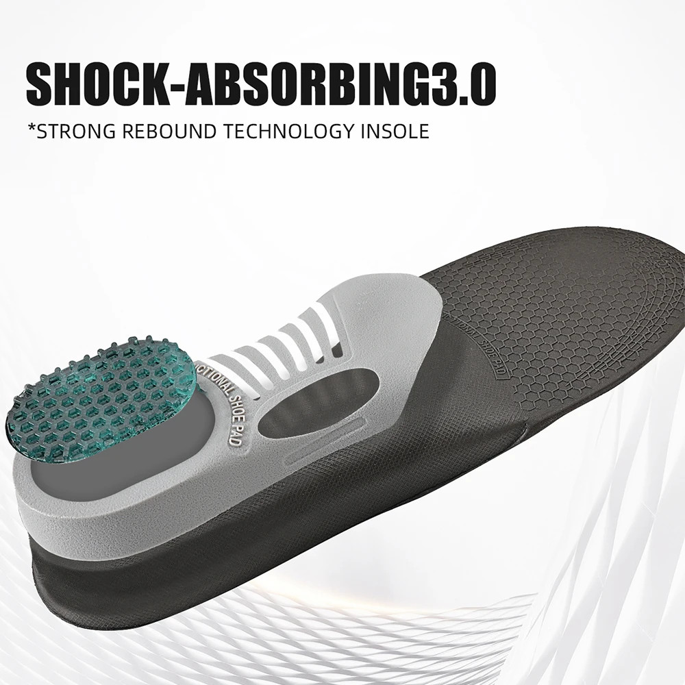 1 Pair Plantar Fasciitis Orthotic Shoe Inserts Arch Support Gel Comfort Shoe Ins