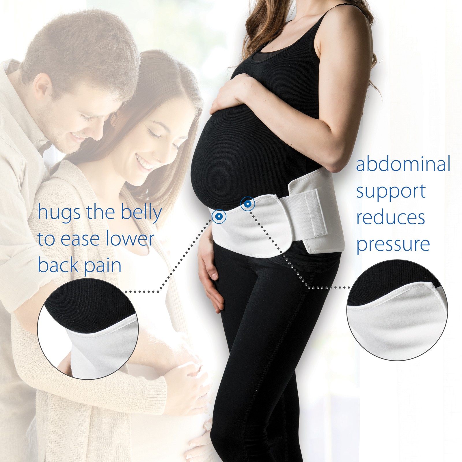 Core Products Belly Lifter Maternity Support Helps Ease Back Pain Discomfort USA