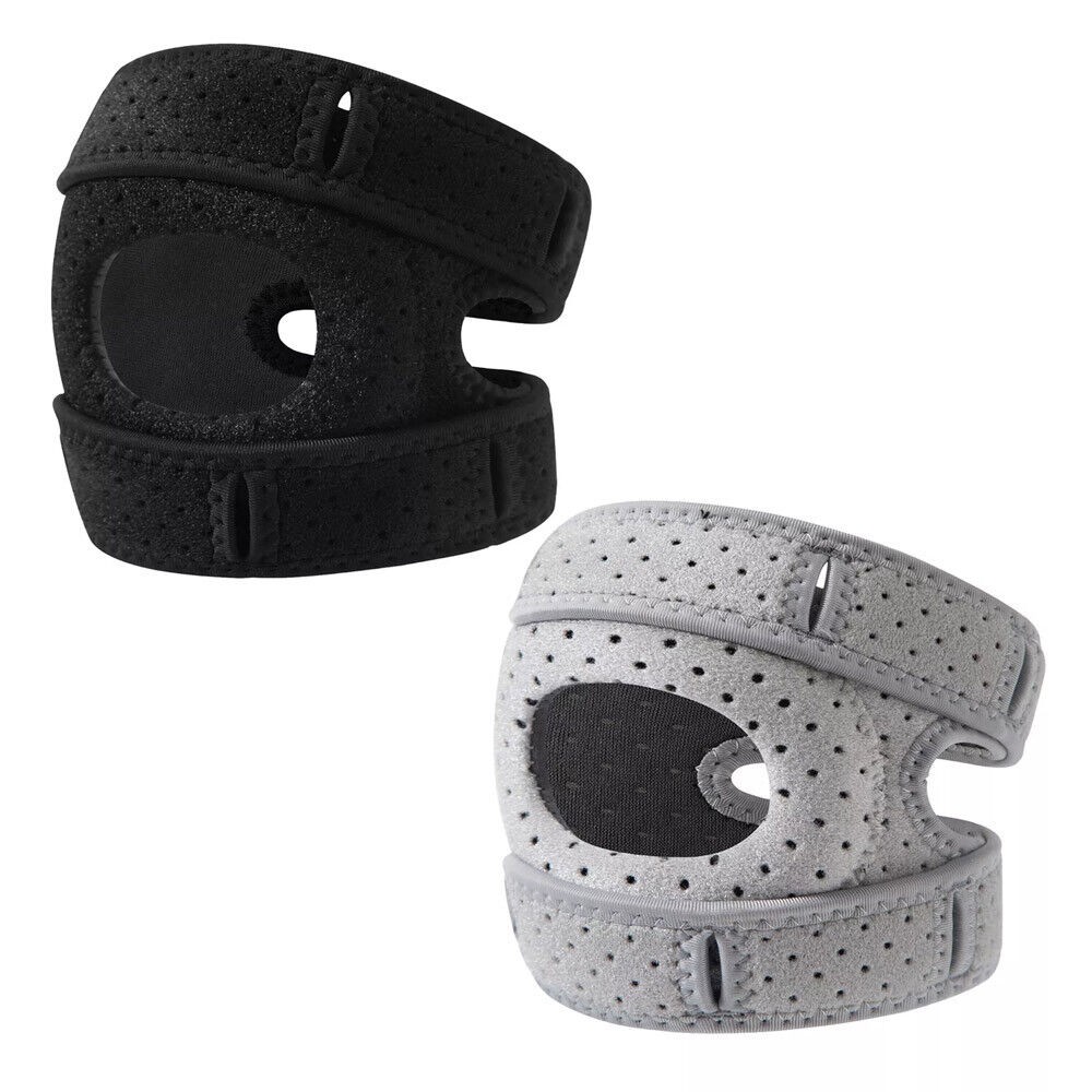Knee Brace Compression Sleeve Hinged Joint Support Open Patella Stabilizer Wrap