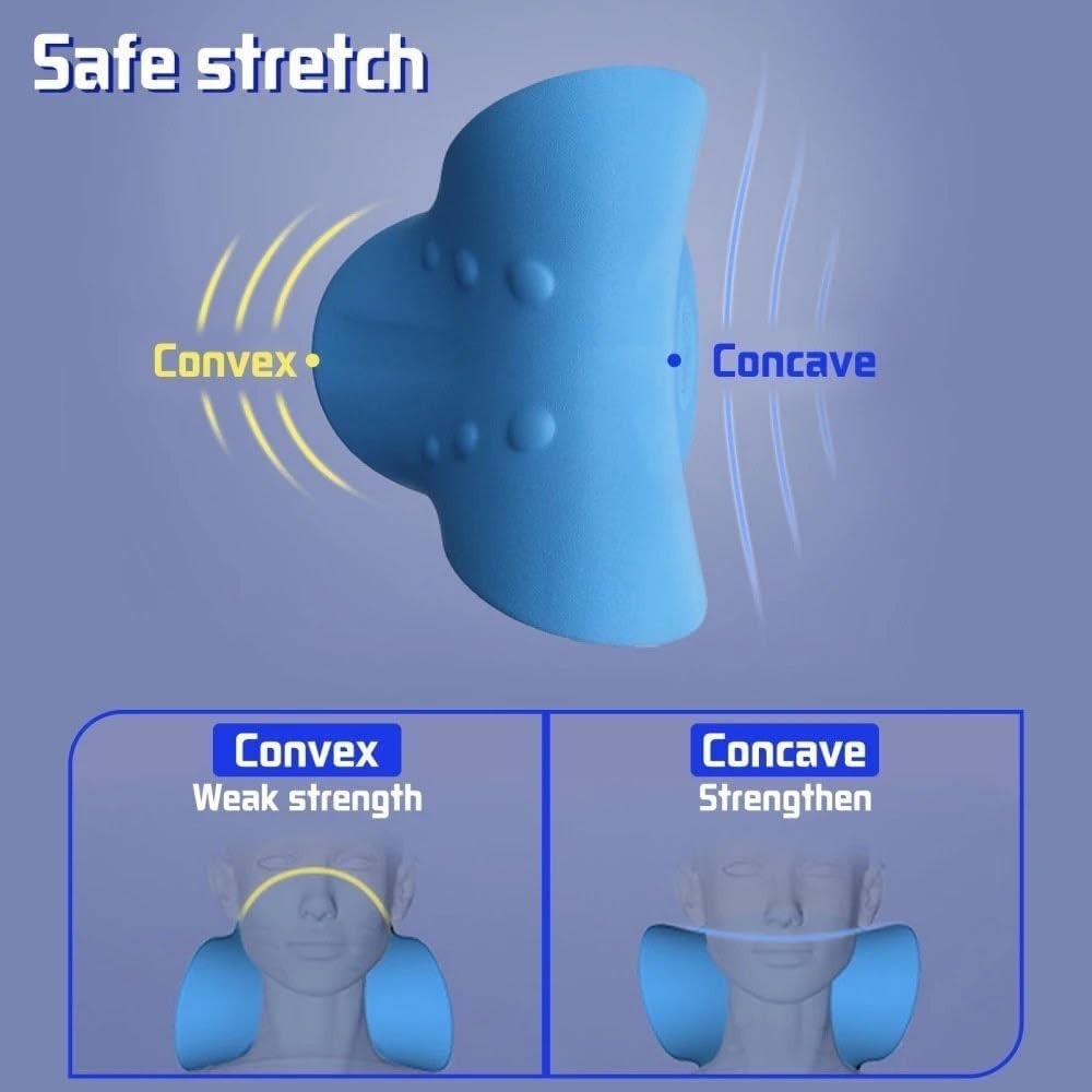 Neck Stretcher and Cervical Traction Device – Neck and Shoulder Relaxer for Neck