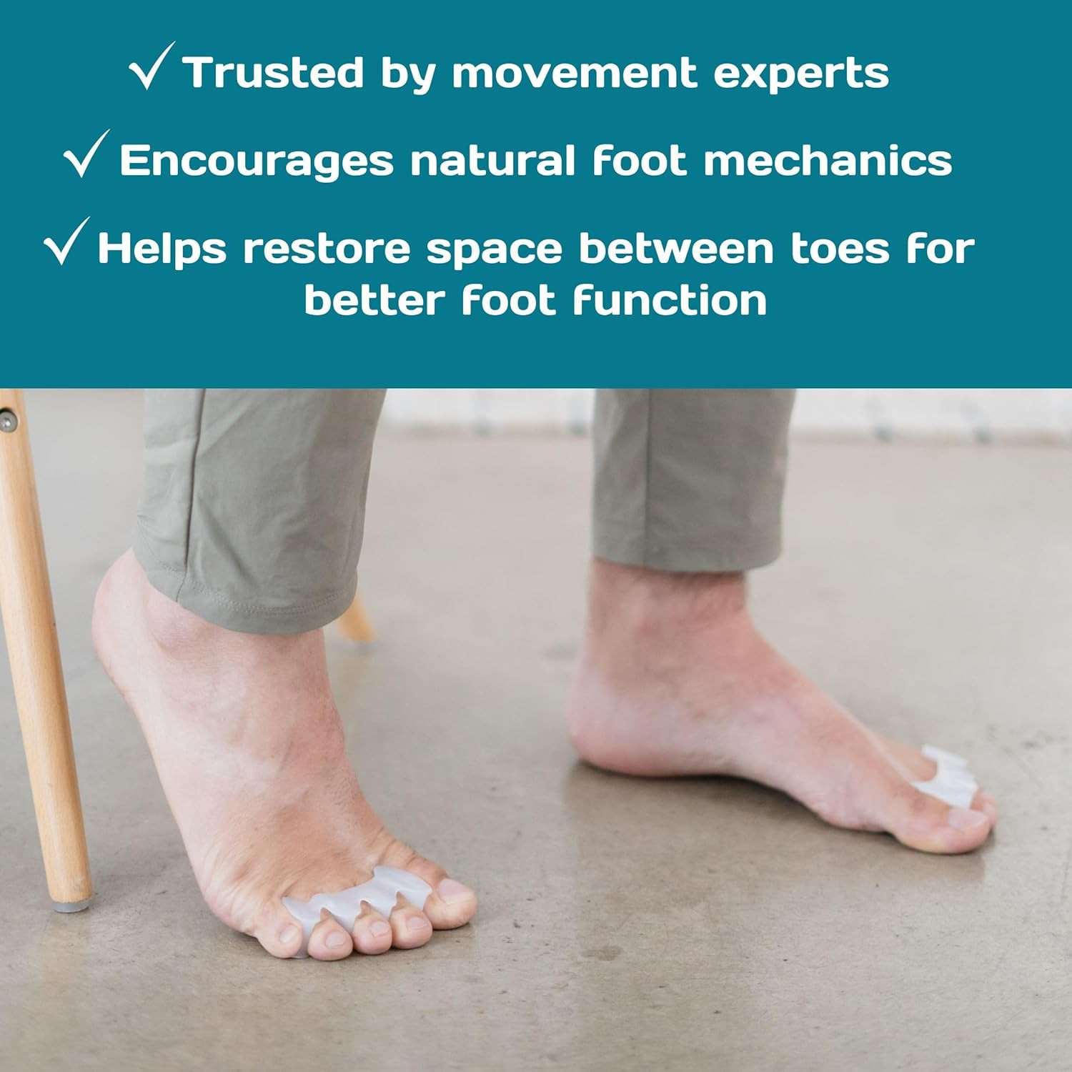 Gait Happens Toe Spacers – Realign, Rebalance & Restore Natural Foot Shape & Ali