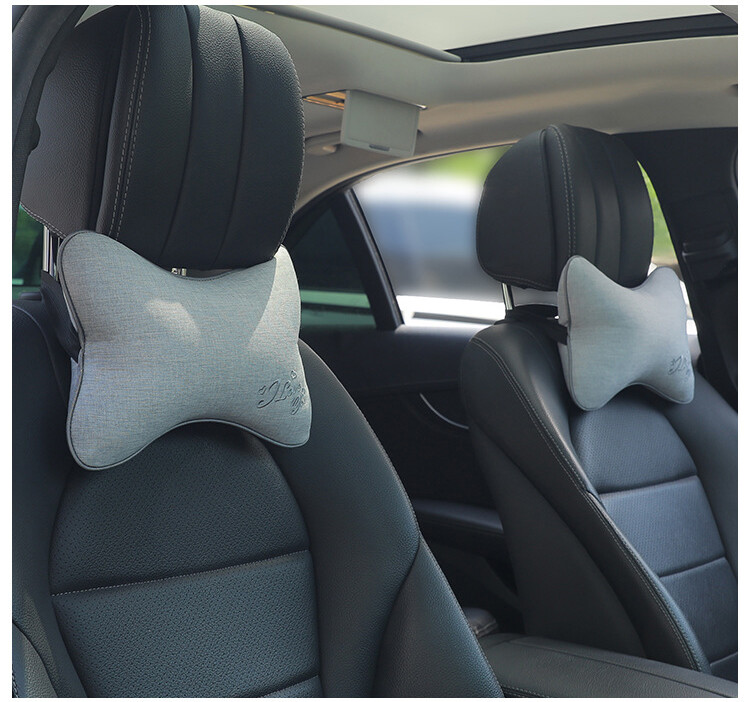 New Car Headrest Seat Neck Support Soft Design Neck Pillow Breathable fabric