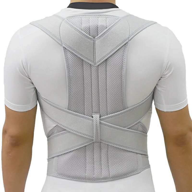 Upper Back Posture Corrector Clavicle Support Brace Straight Shoulders Strap