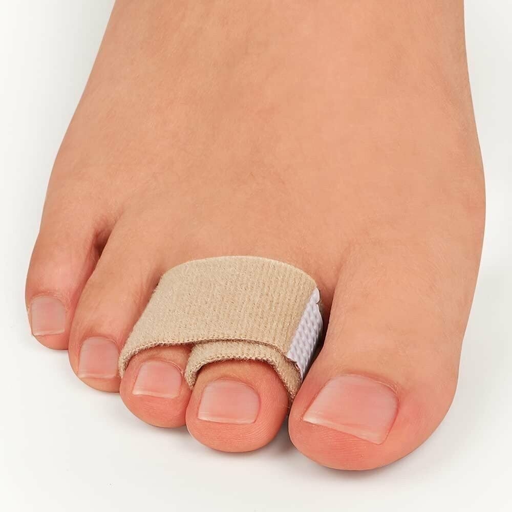 Toe Straightener Toes Broken Toe Wraps Cushioned Bandages Hammer Splint Brace