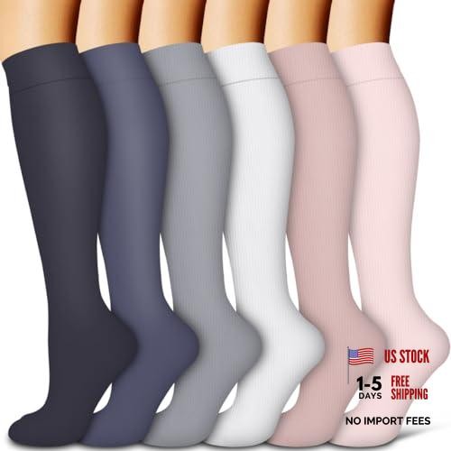 Compression Socks for Women & Men Circulation(6 Large-X-Large 06-multicoloured5