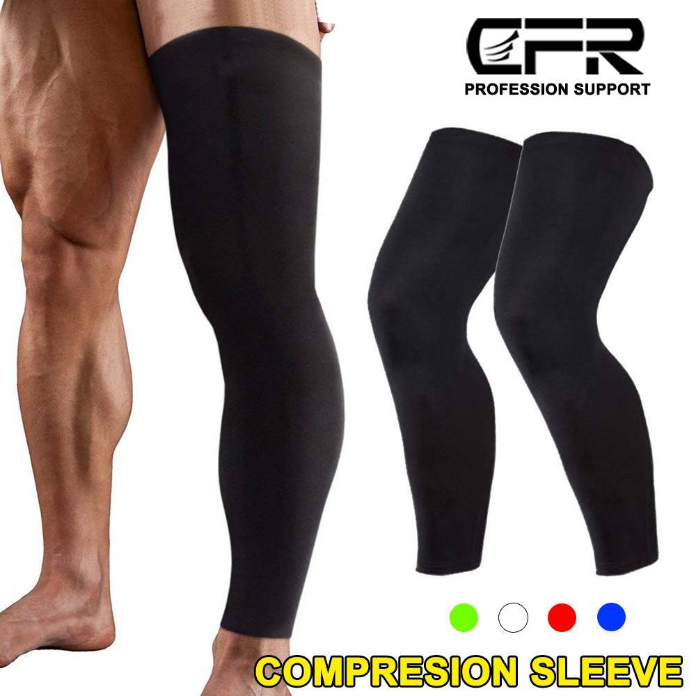 Compression Knee High Sleeve Support Leg Brace Socks Sport Pain Relief Men Women
