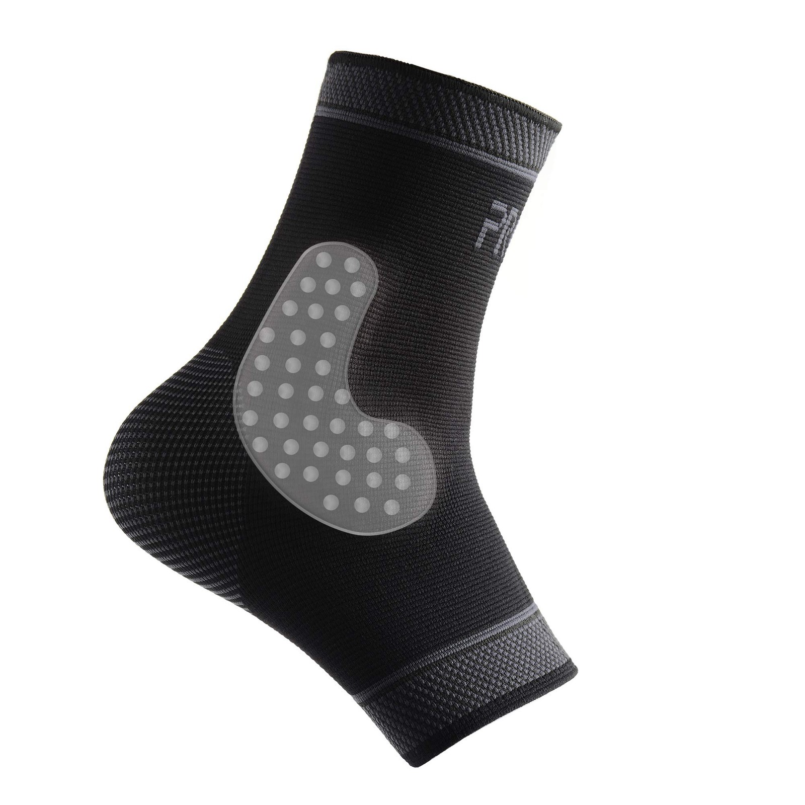 Adjustable Foot Socks, Ankle Brace Compression Support Sleeve with Silicone Gel,