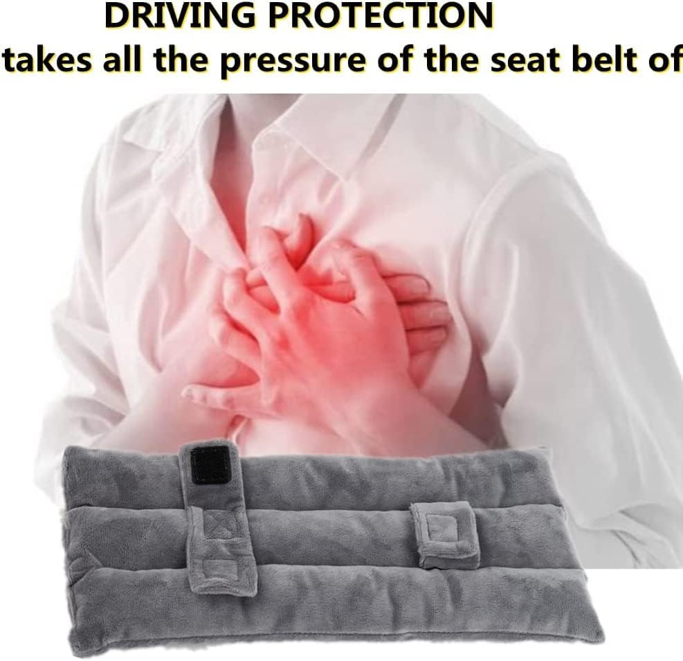 Seat Belt Pillow for Mastectomy Post-Surgery, Heart Surgery Recovery Support Cus