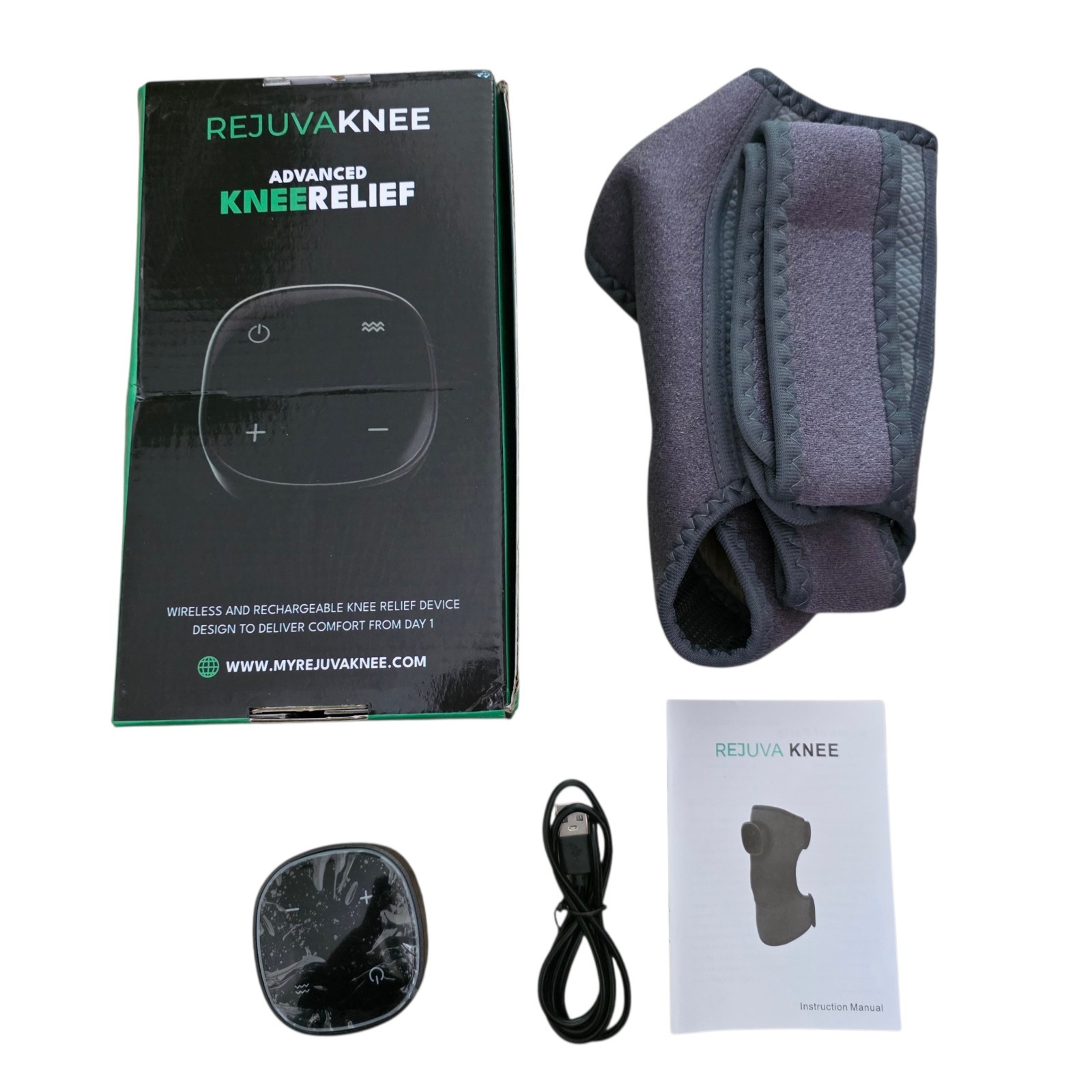 Rejuvaknee Advanced Knee Relief Wireless and Rechargeable YC-906B Open Box