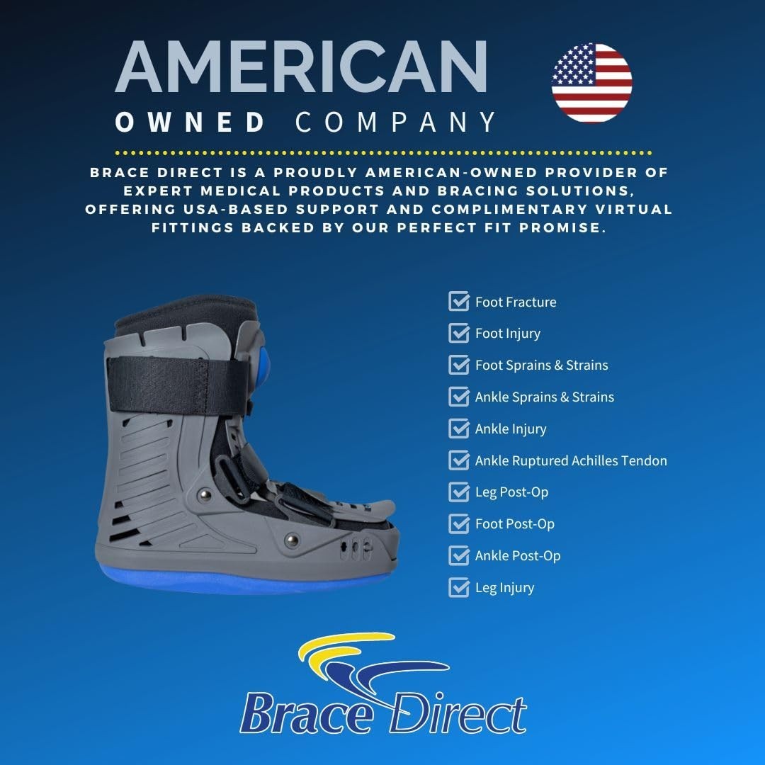 Lightweight Air Walking Boot for Foot & Ankle Injury | Orthopedic Walker with Pu