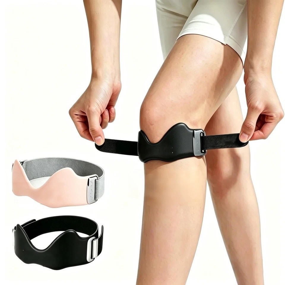 Precision Strap Knee Brace Non Slip Pad Adjustable Breathable Sport Patella Band