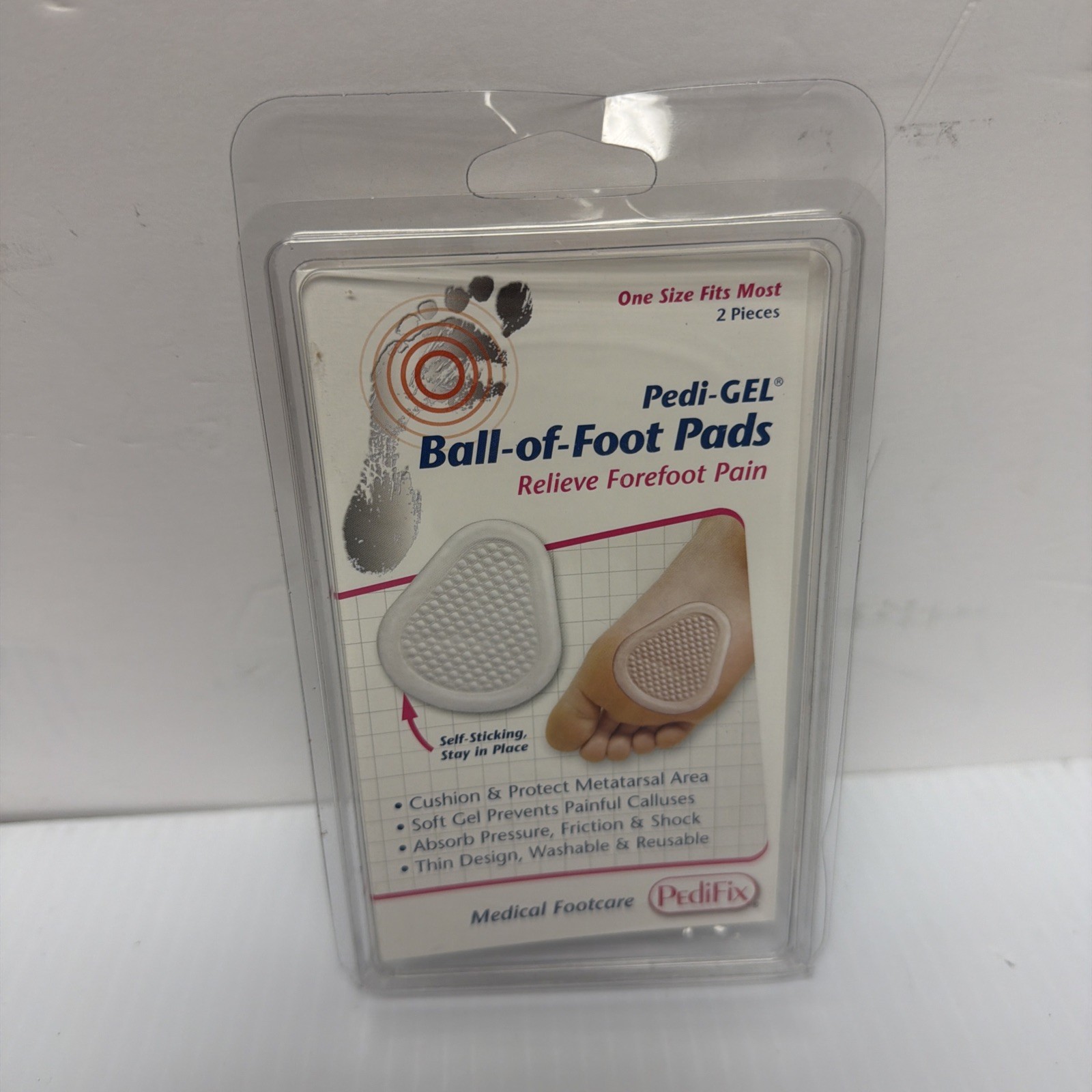 Pedifix Pedi-Gel Ball Of Foot Pads – (#P8201)